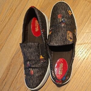 Michael Kors Kids Slip-On Shoes - Black